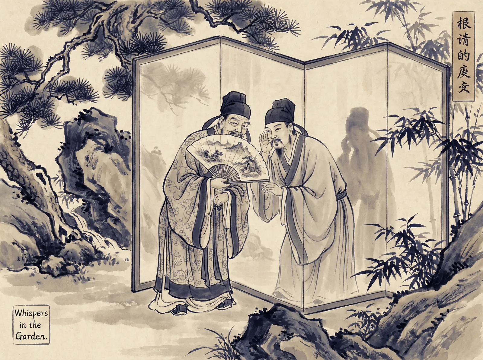 曹长卿 文坛轶事配图